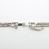 【6khh0085】喜平 ネックレス Pt850 プラチナ トリプル 12面 45.4cm 14.8g キヘイ【中古】メンズ レディース ユニセックス