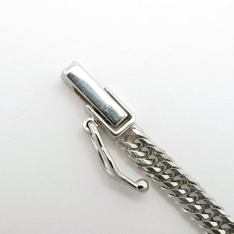 【6khh0085】喜平 ネックレス Pt850 プラチナ トリプル 12面 45.4cm 14.8g キヘイ【中古】メンズ レディース ユニセックス