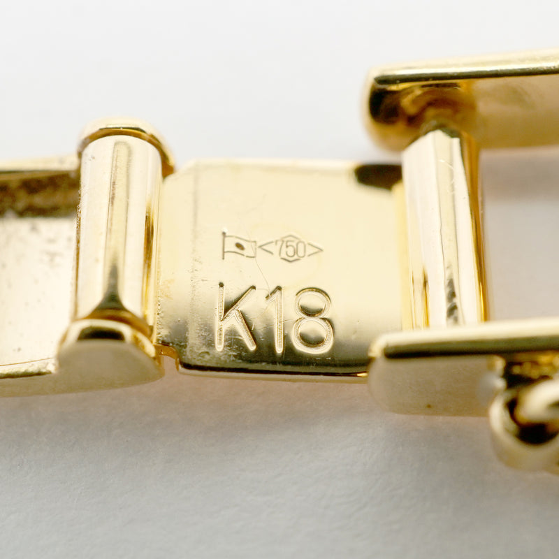 【6khh0086】喜平 ネックレス K18 ゴールド トリプル 12面 61cm 100.3g キヘイ 18金【中古】メンズ レディース ユニセックス