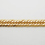 【6khh0086】喜平 ネックレス K18 ゴールド トリプル 12面 61cm 100.3g キヘイ 18金【中古】メンズ レディース ユニセックス