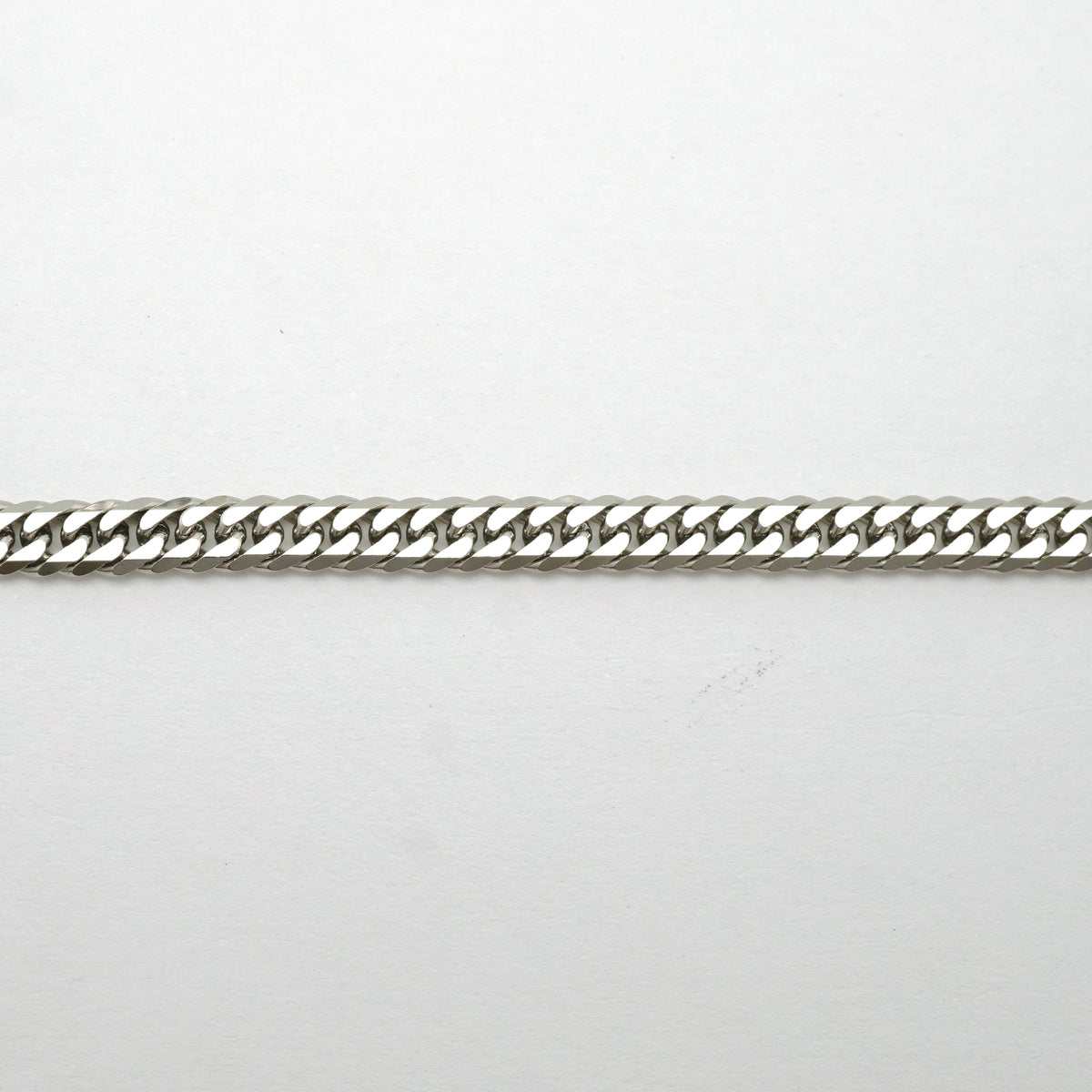 【6khh0087】喜平 ネックレス Pt850 プラチナ 6面 ダブル 45.3cm 18.6g キヘイ【中古】メンズ レディース ユニセックス