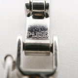 【6khh0087】喜平 ネックレス Pt850 プラチナ 6面 ダブル 45.3cm 18.6g キヘイ【中古】メンズ レディース ユニセックス
