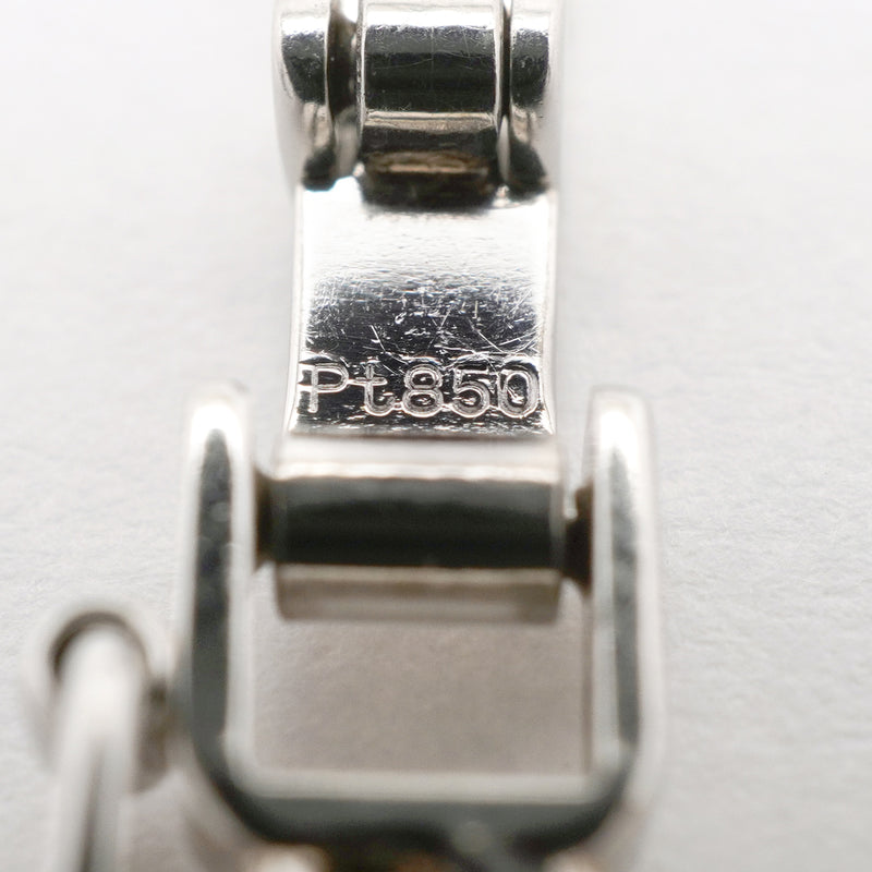 【6khh0087】喜平 ネックレス Pt850 プラチナ 6面 ダブル 45.3cm 18.6g キヘイ【中古】メンズ レディース ユニセックス