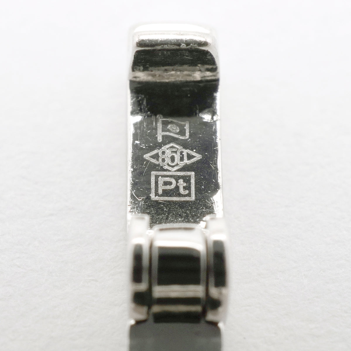 【6khh0089】喜平 ネックレス Pt850 プラチナ 6面 ダブル 45.7cm 23.4g キヘイ【中古】メンズ レディース ユニセックス