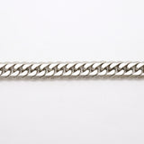 【6khh0090】喜平 ブレスレット Pt850 プラチナ 6面 ダブル 18.3cm 20.3g キヘイ【中古】メンズ レディース ユニセックス