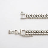 【6khh0090】喜平 ブレスレット Pt850 プラチナ 6面 ダブル 18.3cm 20.3g キヘイ【中古】メンズ レディース ユニセックス