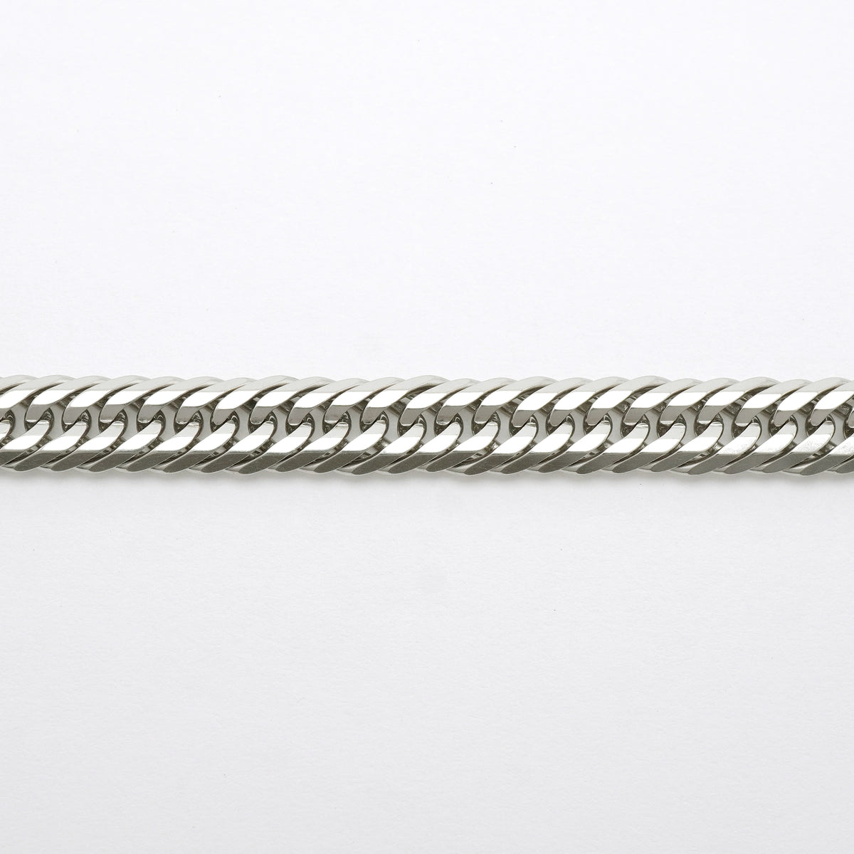 【6khh0092】喜平 ネックレス Pt850 プラチナ トリプル 12面 56.6cm 54.3g キヘイ【中古】メンズ レディース ユニセックス