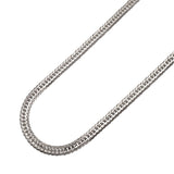【6khh0092】喜平 ネックレス Pt850 プラチナ トリプル 12面 56.6cm 54.3g キヘイ【中古】メンズ レディース ユニセックス