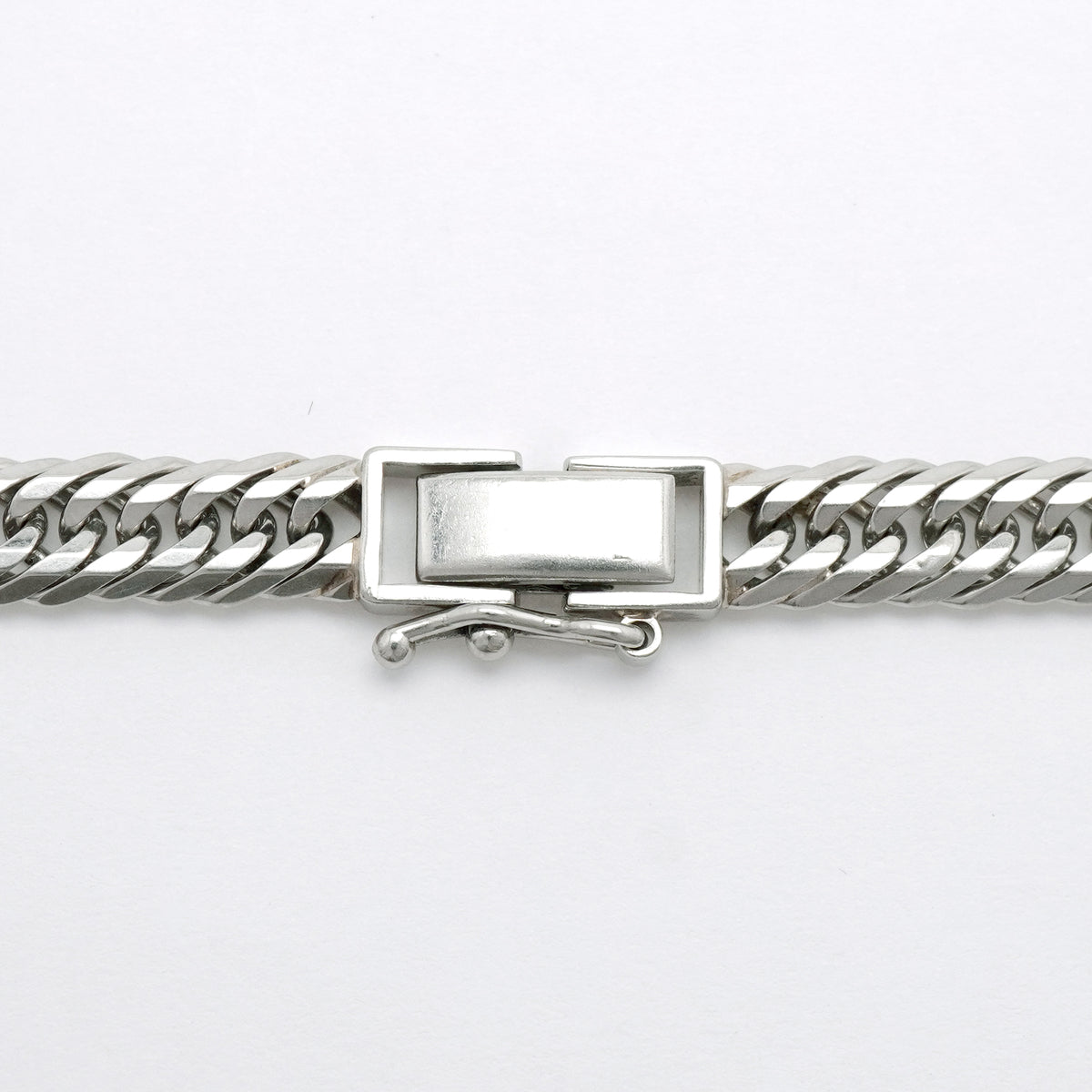 【6khh0092】喜平 ネックレス Pt850 プラチナ トリプル 12面 56.6cm 54.3g キヘイ【中古】メンズ レディース ユニセックス