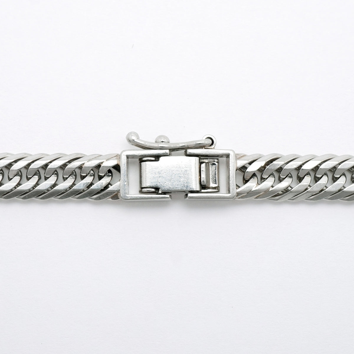 【6khh0092】喜平 ネックレス Pt850 プラチナ トリプル 12面 56.6cm 54.3g キヘイ【中古】メンズ レディース ユニセックス