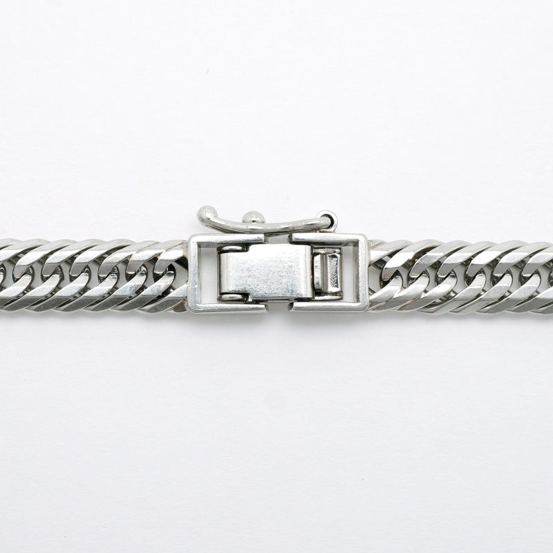 【6khh0092】喜平 ネックレス Pt850 プラチナ トリプル 12面 56.6cm 54.3g キヘイ【中古】メンズ レディース ユニセックス