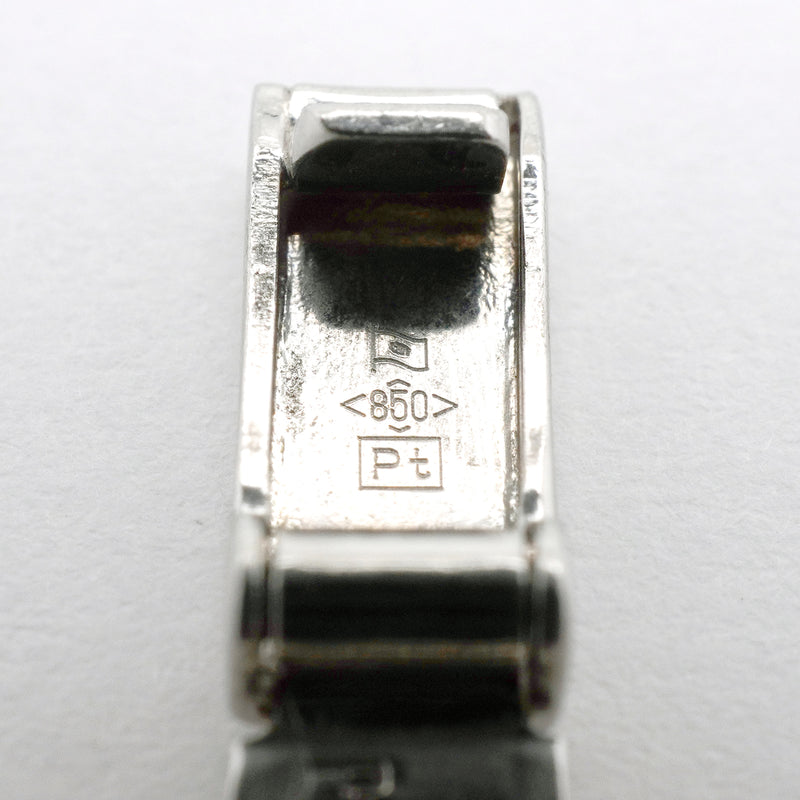 【6khh0092】喜平 ネックレス Pt850 プラチナ トリプル 12面 56.6cm 54.3g キヘイ【中古】メンズ レディース ユニセックス