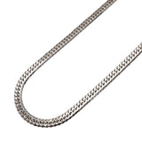 【6khh0093】喜平 ネックレス Pt850 プラチナ 6面 ダブル 50.5cm 50.2g キヘイ【中古】メンズ レディース ユニセックス