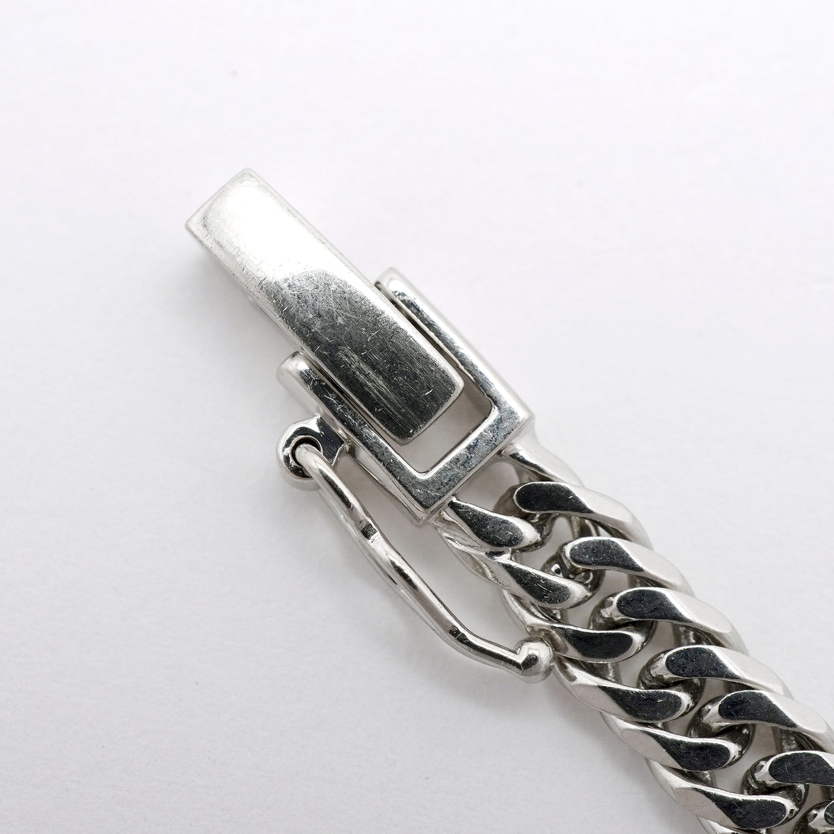 【6khh0094】喜平 ネックレス Pt850 プラチナ 6面 ダブル 50.5cm 30.5g キヘイ【中古】メンズ レディース ユニセックス