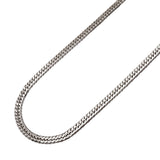 【6khh0094】喜平 ネックレス Pt850 プラチナ 6面 ダブル 50.5cm 30.5g キヘイ【中古】メンズ レディース ユニセックス