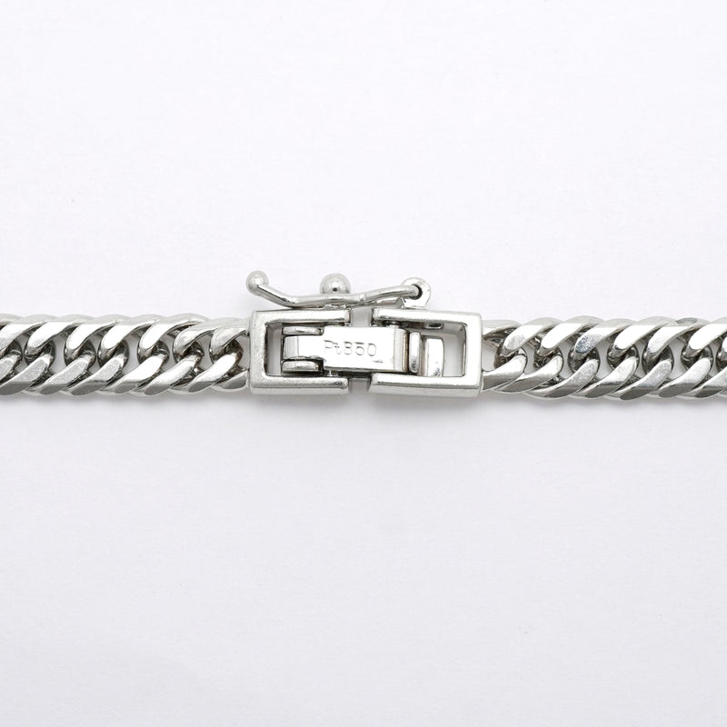 【6khh0094】喜平 ネックレス Pt850 プラチナ 6面 ダブル 50.5cm 30.5g キヘイ【中古】メンズ レディース ユニセックス