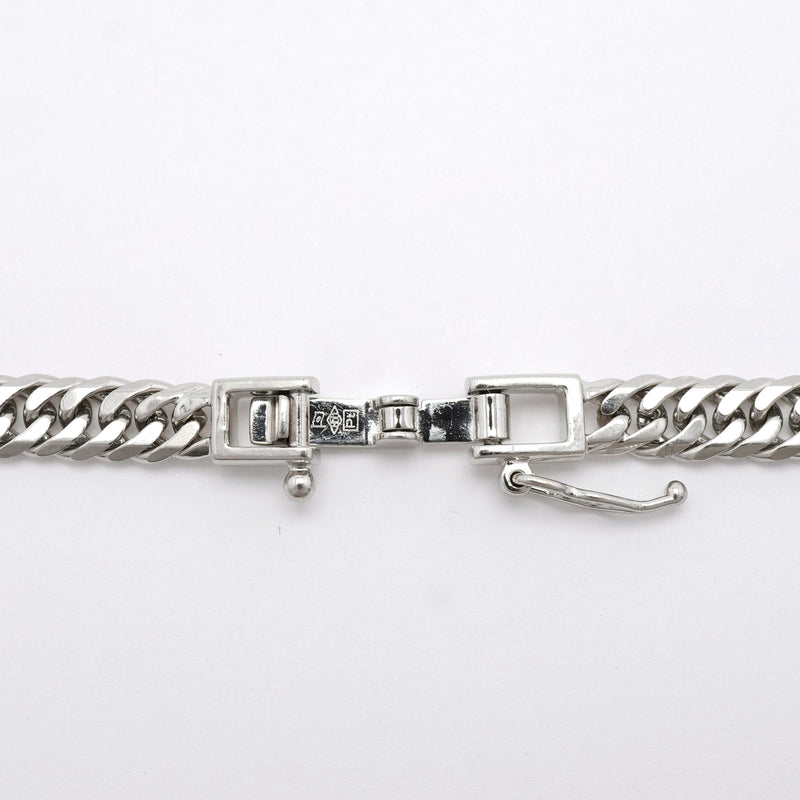 【6khh0094】喜平 ネックレス Pt850 プラチナ 6面 ダブル 50.5cm 30.5g キヘイ【中古】メンズ レディース ユニセックス