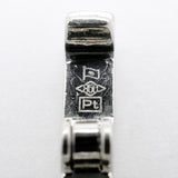【6khh0094】喜平 ネックレス Pt850 プラチナ 6面 ダブル 50.5cm 30.5g キヘイ【中古】メンズ レディース ユニセックス