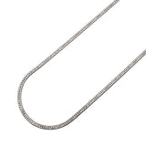【6khh0095】喜平 ネックレス Pt850 プラチナ 6面 ダブル 60.5cm 11.4g キヘイ【中古】メンズ レディース ユニセックス