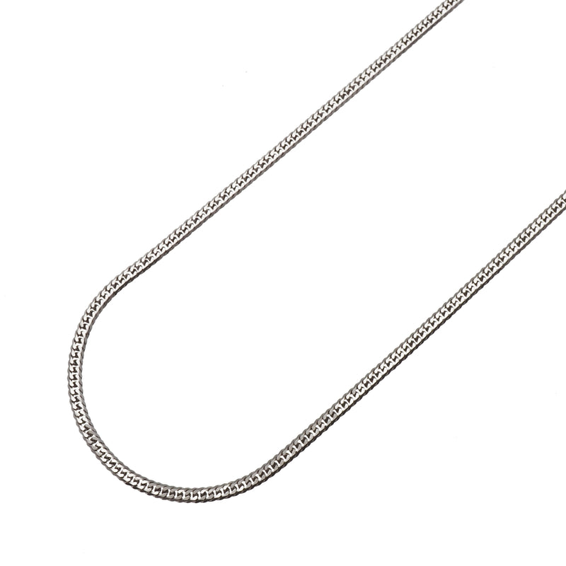 【6khh0095】喜平 ネックレス Pt850 プラチナ 6面 ダブル 60.5cm 11.4g キヘイ【中古】メンズ レディース ユニセックス