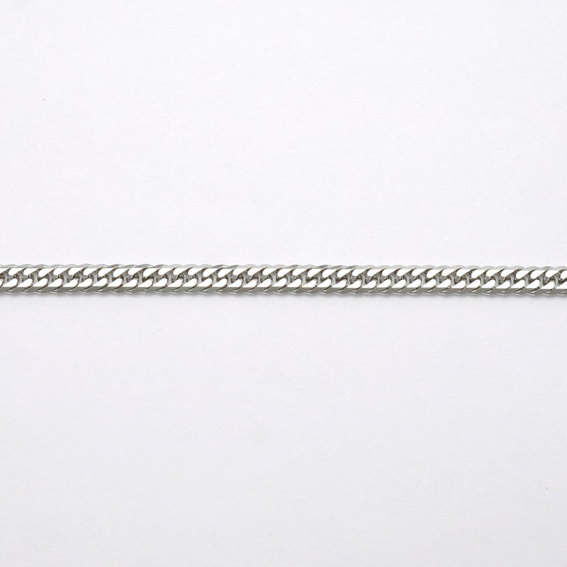 【6khh0095】喜平 ネックレス Pt850 プラチナ 6面 ダブル 60.5cm 11.4g キヘイ【中古】メンズ レディース ユニセックス