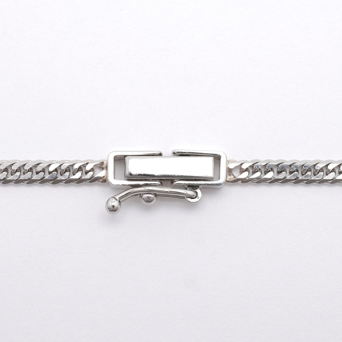 【6khh0095】喜平 ネックレス Pt850 プラチナ 6面 ダブル 60.5cm 11.4g キヘイ【中古】メンズ レディース ユニセックス