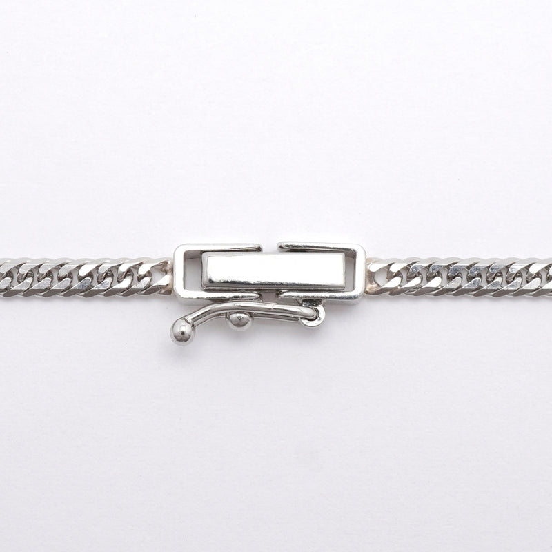 【6khh0095】喜平 ネックレス Pt850 プラチナ 6面 ダブル 60.5cm 11.4g キヘイ【中古】メンズ レディース ユニセックス