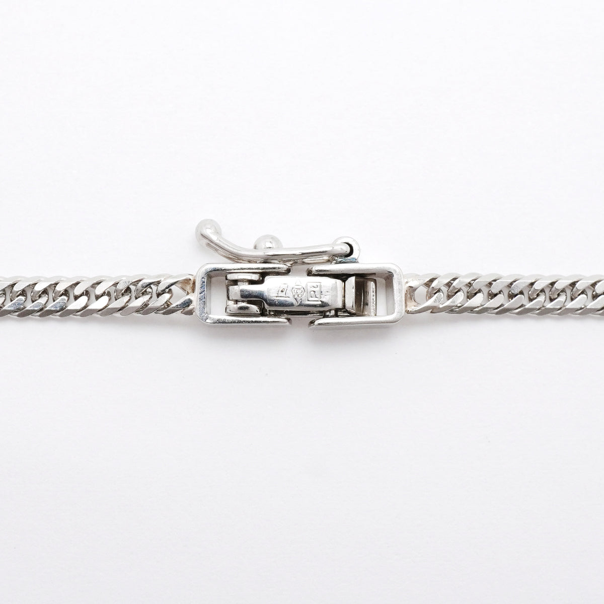 【6khh0095】喜平 ネックレス Pt850 プラチナ 6面 ダブル 60.5cm 11.4g キヘイ【中古】メンズ レディース ユニセックス