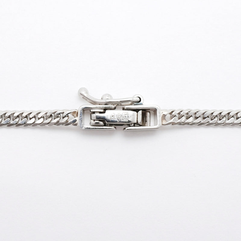 【6khh0095】喜平 ネックレス Pt850 プラチナ 6面 ダブル 60.5cm 11.4g キヘイ【中古】メンズ レディース ユニセックス
