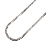 【6khh0096】喜平 ネックレス Pt850 プラチナ トリプル 12面 50.9cm 30.3g キヘイ【中古】メンズ レディース ユニセックス