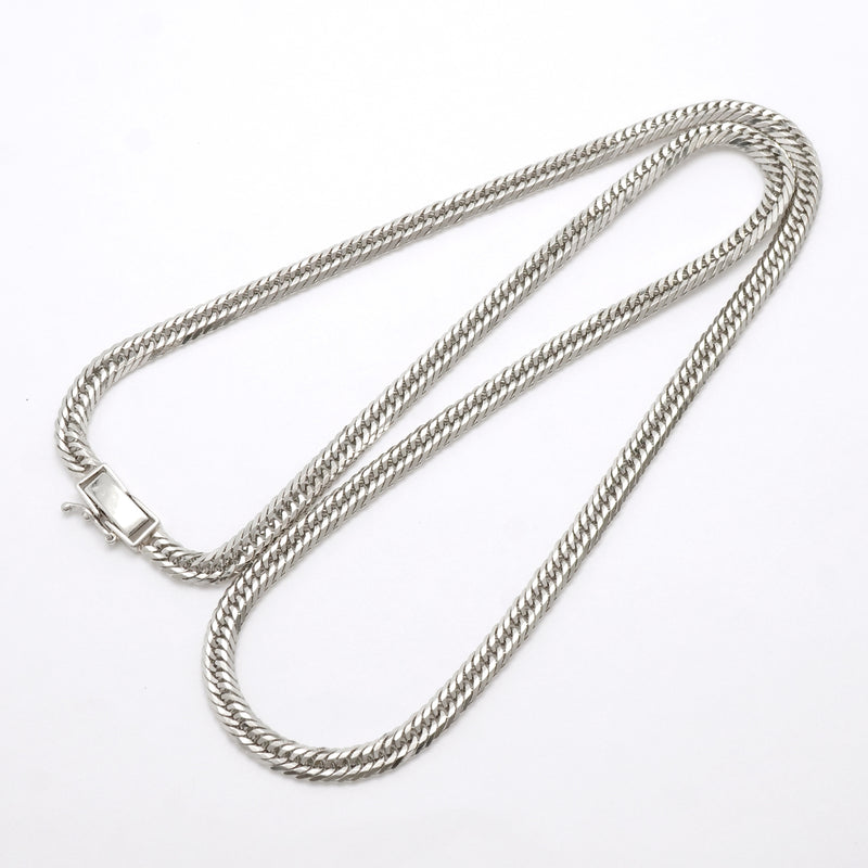 【6khh0096】喜平 ネックレス Pt850 プラチナ トリプル 12面 50.9cm 30.3g キヘイ【中古】メンズ レディース ユニセックス