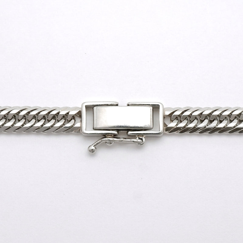 【6khh0096】喜平 ネックレス Pt850 プラチナ トリプル 12面 50.9cm 30.3g キヘイ【中古】メンズ レディース ユニセックス