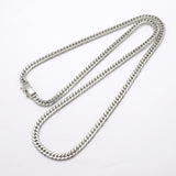 【6khh0097】喜平 ネックレス Pt900 プラチナ 6面 ダブル 53.3cm 41.3g キヘイ【中古】メンズ レディース ユニセックス