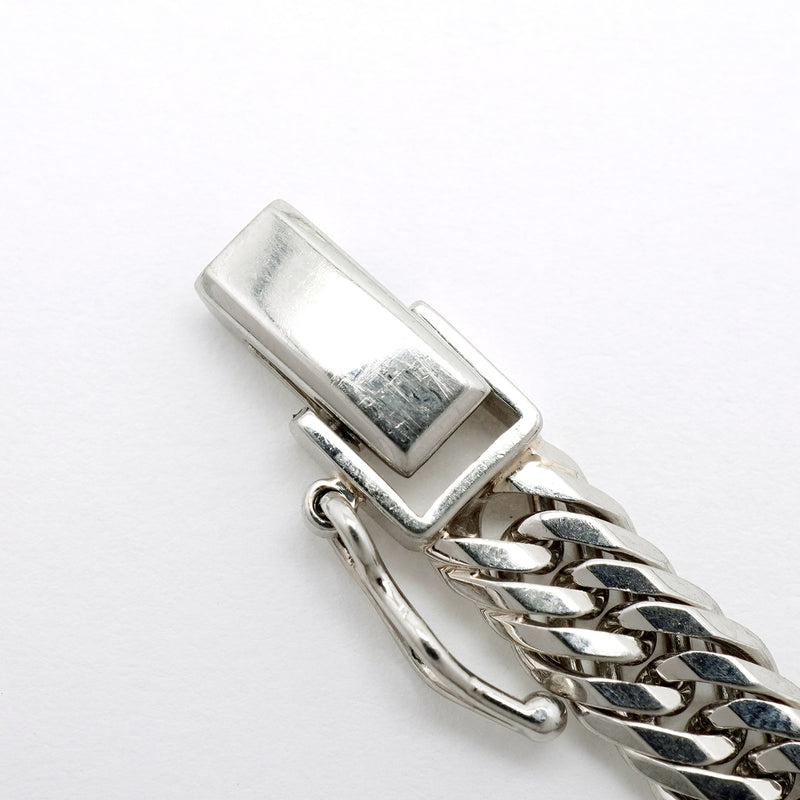 【6khh0098】喜平 ネックレス Pt850 プラチナ トリプル 12面 50.7cm 51.1g キヘイ【中古】メンズ レディース ユニセックス