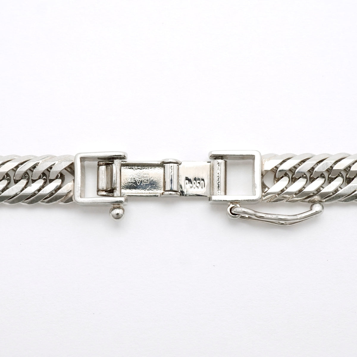 【6khh0098】喜平 ネックレス Pt850 プラチナ トリプル 12面 50.7cm 51.1g キヘイ【中古】メンズ レディース ユニセックス