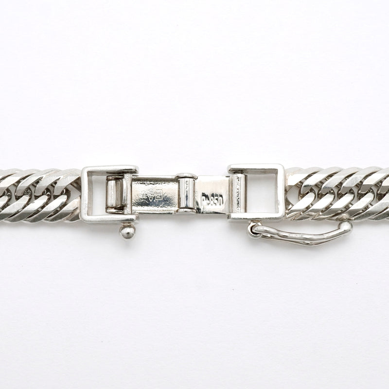 【6khh0098】喜平 ネックレス Pt850 プラチナ トリプル 12面 50.7cm 51.1g キヘイ【中古】メンズ レディース ユニセックス