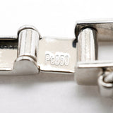 【6khh0098】喜平 ネックレス Pt850 プラチナ トリプル 12面 50.7cm 51.1g キヘイ【中古】メンズ レディース ユニセックス