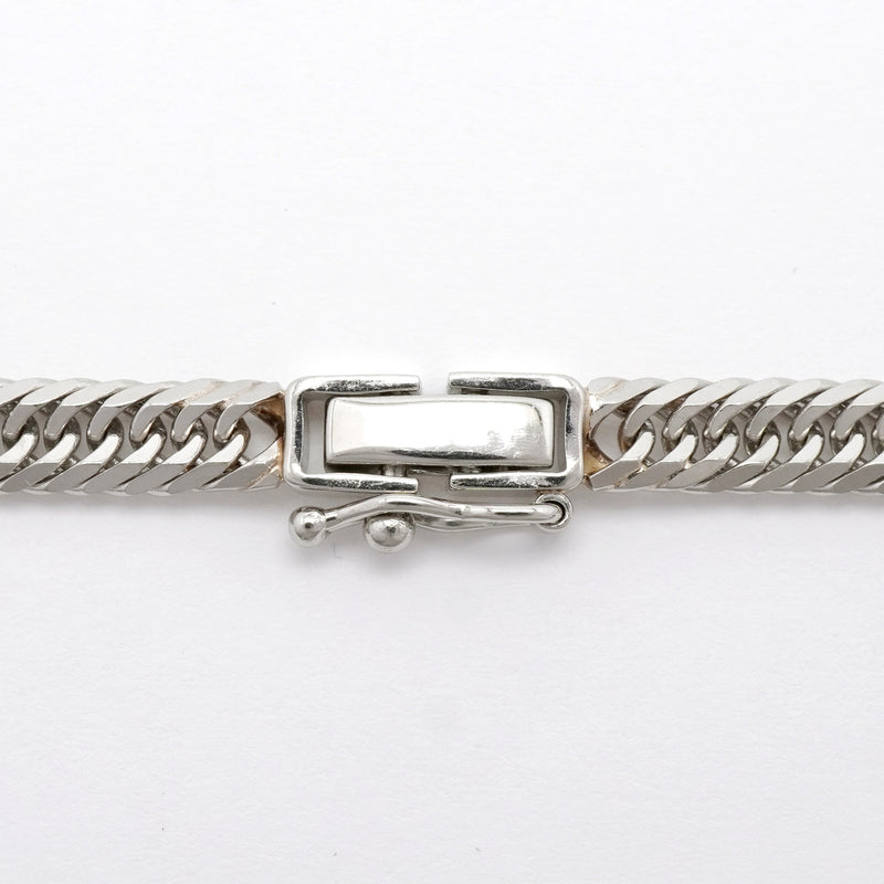 【6khh0100】喜平 ネックレス Pt900 プラチナ 8面 トリプル 55.3cm 33.7g キヘイ【中古】メンズ レディース ユニセックス