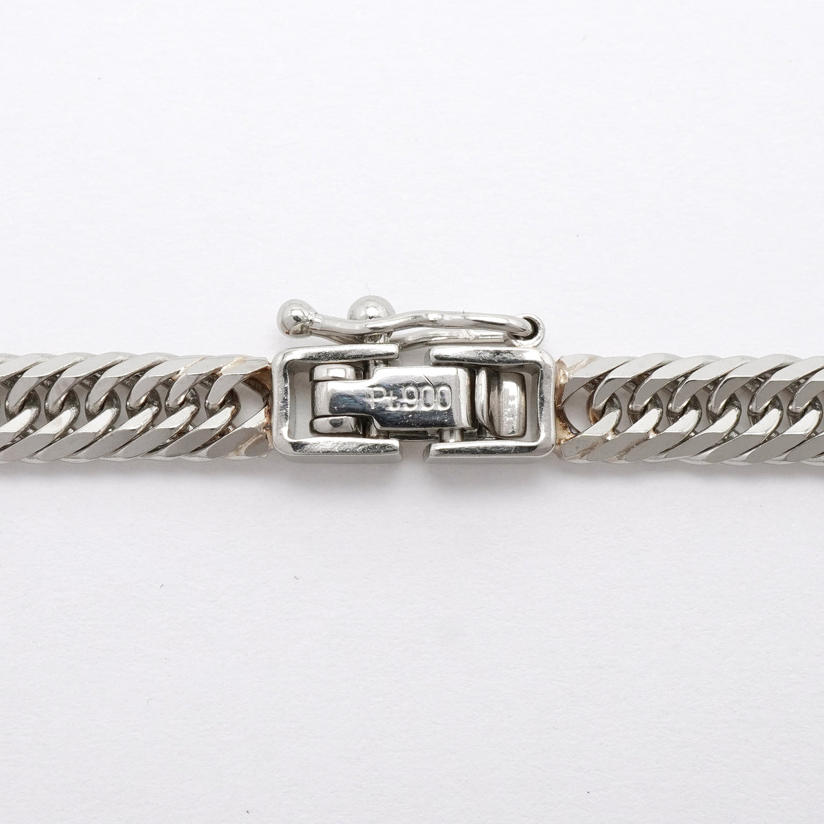 【6khh0100】喜平 ネックレス Pt900 プラチナ 8面 トリプル 55.3cm 33.7g キヘイ【中古】メンズ レディース ユニセックス