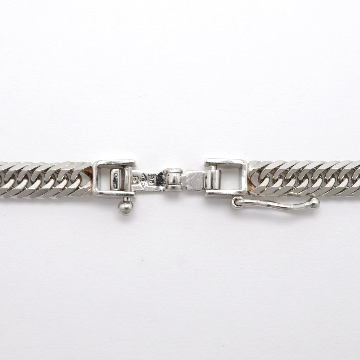 【6khh0100】喜平 ネックレス Pt900 プラチナ 8面 トリプル 55.3cm 33.7g キヘイ【中古】メンズ レディース ユニセックス