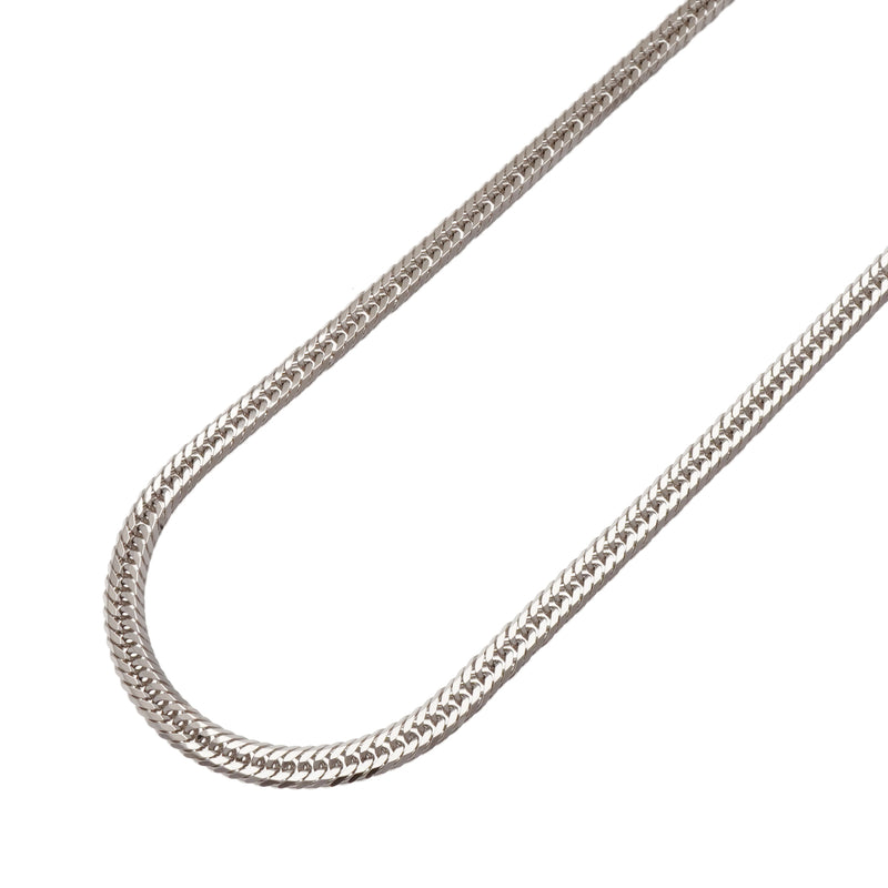 【6khh0101】喜平 ネックレス Pt850 プラチナ トリプル 12面 45.6cm 27.7g キヘイ【中古】メンズ レディース ユニセックス
