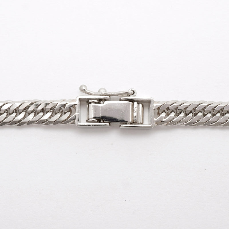 【6khh0101】喜平 ネックレス Pt850 プラチナ トリプル 12面 45.6cm 27.7g キヘイ【中古】メンズ レディース ユニセックス