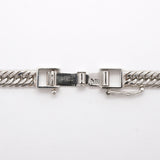 【6khh0101】喜平 ネックレス Pt850 プラチナ トリプル 12面 45.6cm 27.7g キヘイ【中古】メンズ レディース ユニセックス