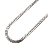 【6khh0102】喜平 ネックレス Pt850 プラチナ 8面 トリプル 50.3cm 50.7g キヘイ【中古】メンズ レディース ユニセックス