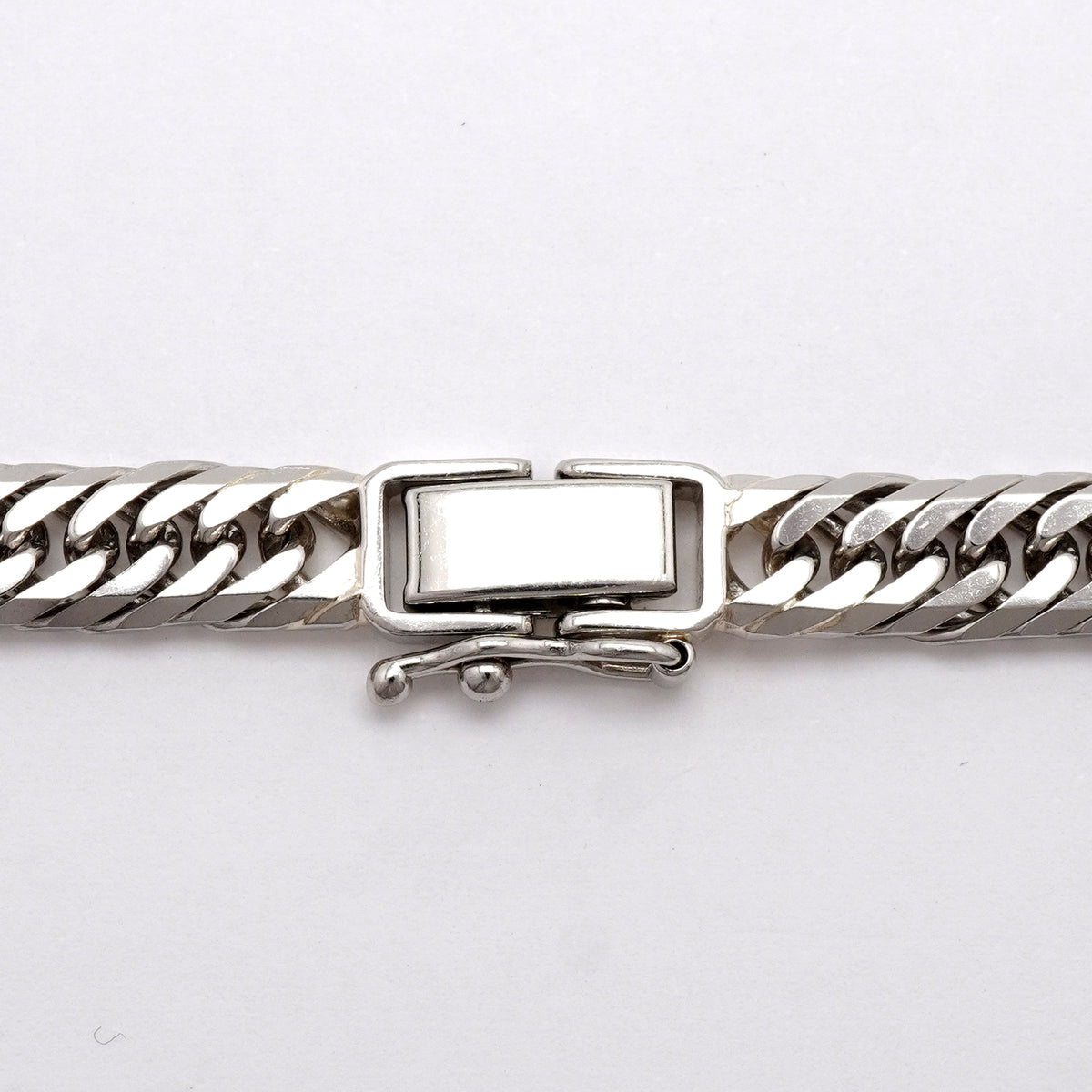 【6khh0102】喜平 ネックレス Pt850 プラチナ 8面 トリプル 50.3cm 50.7g キヘイ【中古】メンズ レディース ユニセックス