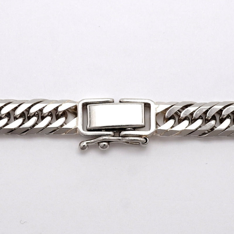 【6khh0102】喜平 ネックレス Pt850 プラチナ 8面 トリプル 50.3cm 50.7g キヘイ【中古】メンズ レディース ユニセックス