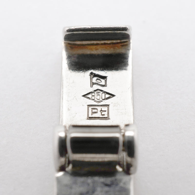 【6khh0102】喜平 ネックレス Pt850 プラチナ 8面 トリプル 50.3cm 50.7g キヘイ【中古】メンズ レディース ユニセックス
