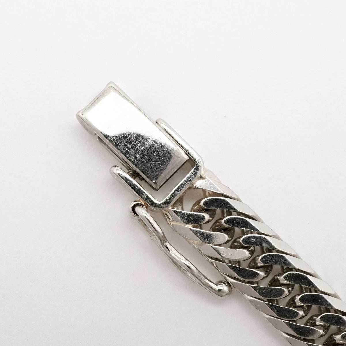 【6khh0102】喜平 ネックレス Pt850 プラチナ 8面 トリプル 50.3cm 50.7g キヘイ【中古】メンズ レディース ユニセックス
