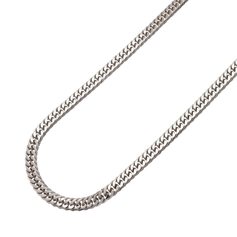 【6khh0103】喜平 ネックレス Pt850 プラチナ 6面 ダブル 50.6cm 50.5g キヘイ【中古】メンズ レディース ユニセックス