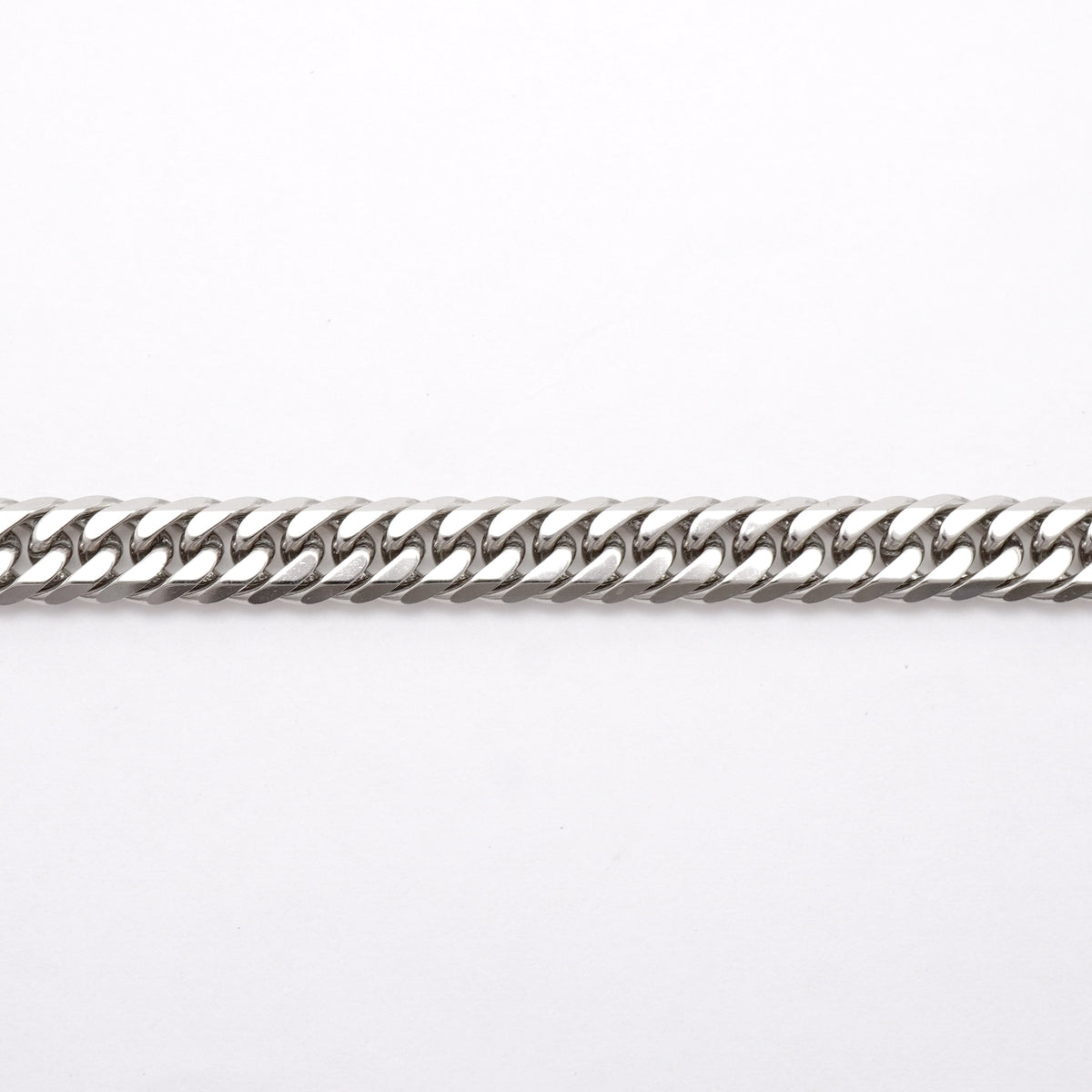 【6khh0103】喜平 ネックレス Pt850 プラチナ 6面 ダブル 50.6cm 50.5g キヘイ【中古】メンズ レディース ユニセックス